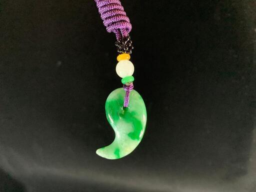 福袋 ネックレス 天然石 ヒスイ 翡翠 運勢UP 勾玉 誕生日プレゼント 魔除け 鑑別書有