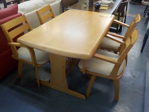 ID:G943940　回転イス食卓５点セット