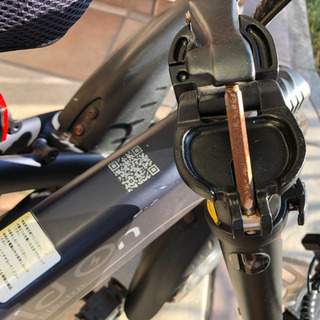 福岡新宮」hold on 電動アシスト スマホホルダー付 空気変換アダプター付