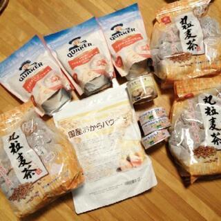 オートミール★おからパウダー★ツナ缶★鯖缶★お茶