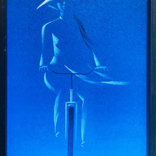 ベトナムの絵画2枚セットの画像