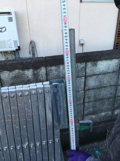 仮設材　伸縮ゲート