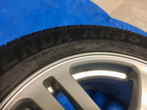 中古スタッドレスタイヤ/ホイール 4本セット 16インチ KENDA