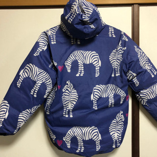 Bohemians LOVEZEBRA ダウンジャケットXSの画像