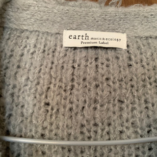 ☆ earth music&ecology ボア風ループニットカーディガンの画像