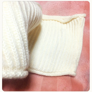 [未使用]アナと雪の女王 エルサ ふんわりスヌード白お子様から大人NOチクチクの画像