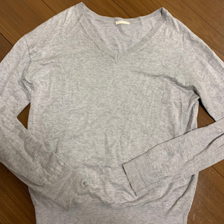 【受取者決定】セーター　薄手　グレー　洋服　長袖