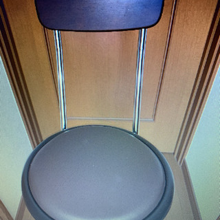 オシャレなパイプ椅子　値下げしましたの画像