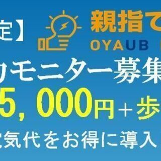 【年内限定】新電力モニター募集！