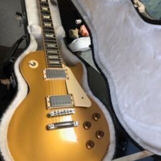 最終お値引）GIBSON レスポール Std GOLD TOPの画像
