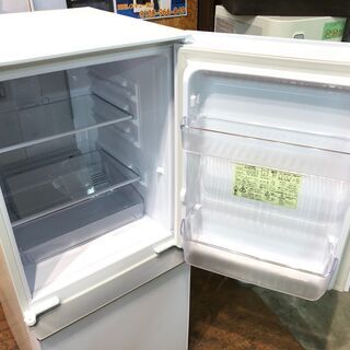 管理KRR222】SHARP 2020年 SJ-GD14F 137L 2ドア 冷凍冷蔵庫 ガラスドア