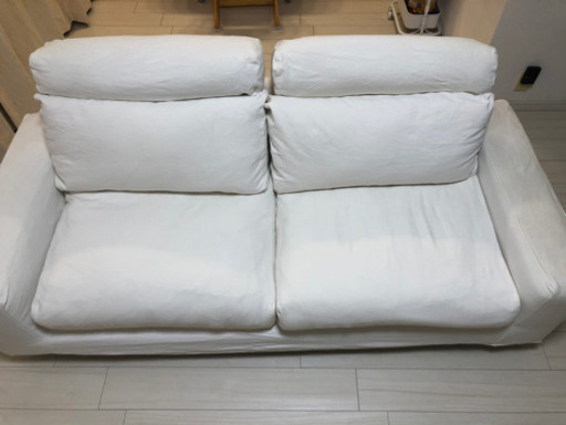 無印良品　値下げ！配送料金込！　【美品】2.5シーター　フェザー　ポケットコイル　ソファ本体