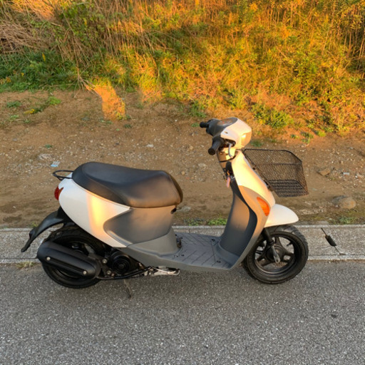 【実働】美車！スズキ・レッツ4 白　比較的高年式 SUZUKI LET'S 4 不具合無し 通勤通学に！乗り出し価格！現状売買