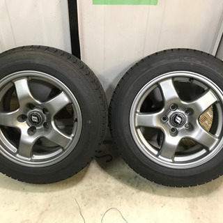 R32 GT-R 純正ホイール スタッドレス付き4本の画像