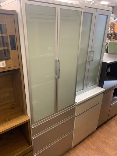 末次家具　食器棚　2枚扉