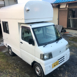 移動販売車　キッチンカー　キャンピングカーベース　車中泊　車検あり