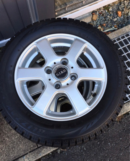 155 65  13 ブリザック   バリ山 ワゴンR ミラ