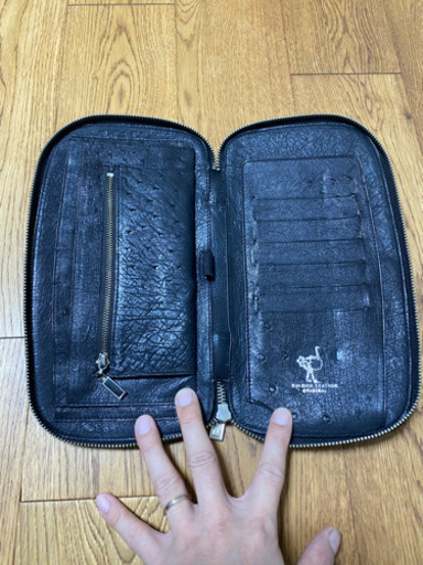 オーストリッチ財布　メンズ【決まりました】