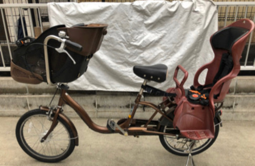 子供乗せ自転車 3人乗り