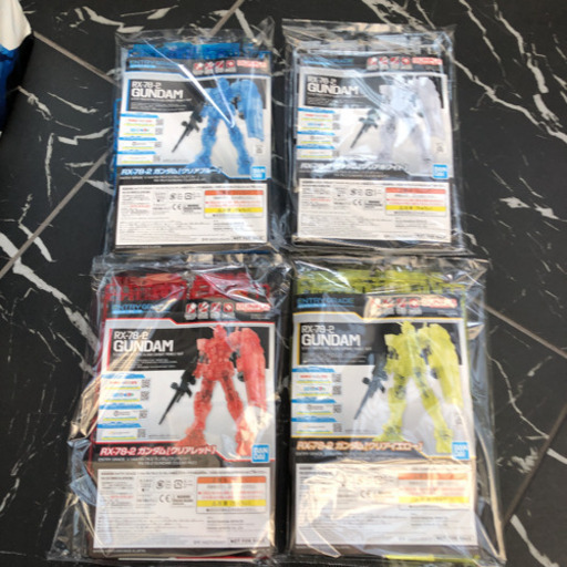 ガンプラEXPO限定　ガンダムクリアカラー4色セット