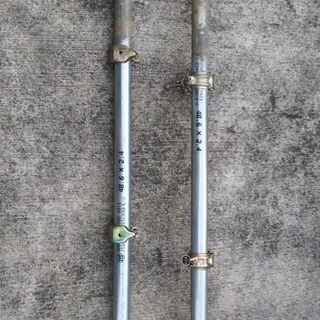 単管パイプ 規格 φ48.6×2.4mm厚　クランプおまけ