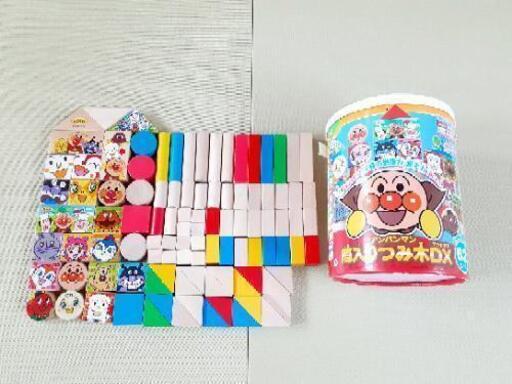 アンパンマン　筒入り積み木\u0026筒入り積み木DXセット　102ピース