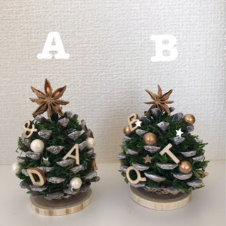 小さな松ぼっくりツリー🎄