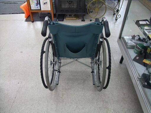 ▻車椅子 自走式 メーカー不明 W62×D106×H85cm 合皮 ☆ PayPay