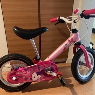 12インチ　子供用自転車　ミニーマウス