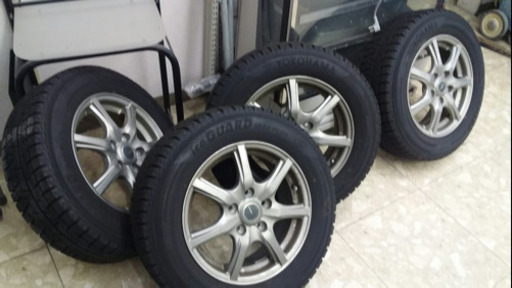 ヨコハマ スタッドレスタイヤ ホイール付き 4本 【値下げしました】