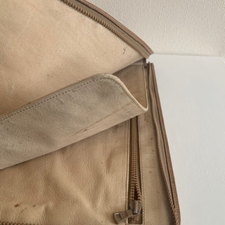 【レアビンテージ】COACH(コーチ)のビジネスバッグと純正布製の袋、CELINE(セリーヌ)の薄型のバッグの3点セットの画像