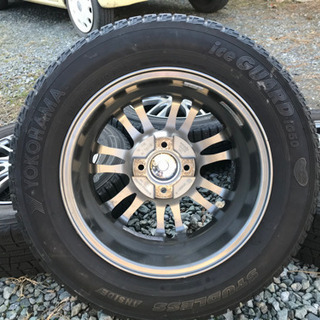 コンパクトカー用 アルミホイール付きスタッドレスタイヤ★175/70R14 84Q★の画像