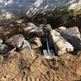 【無料】庭石＊ガーデニングのDIYにいかがですか^ ^の画像