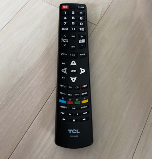 テレビ　TCL  43V 2019年製】