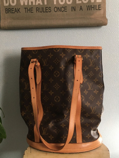 【ヴィトン】バケツ型バッグ　ポーチ付き