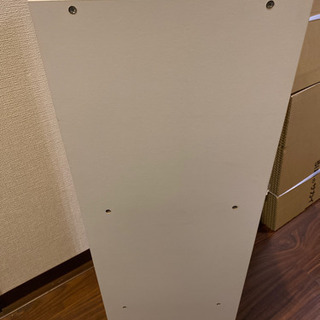 収納ラック　白の画像