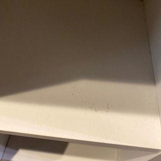収納ラック　白の画像