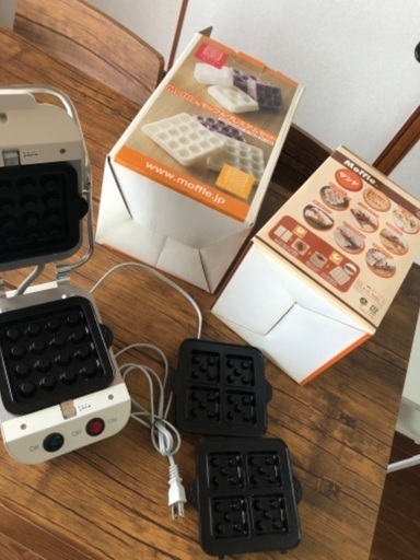 ワッフル、モッフル メーカー