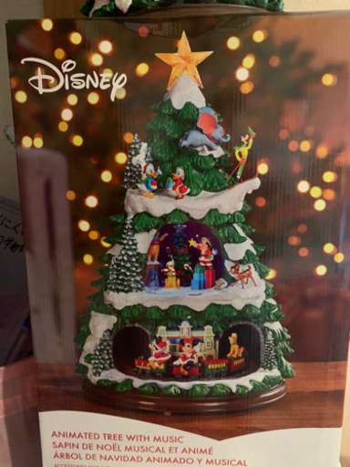 ブランド：コストコ  音楽付きディズニーアニメーションツリークリスマスソングコレクション付き