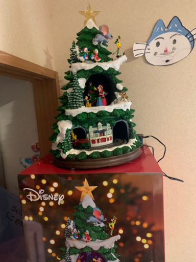 ブランド：コストコ  音楽付きディズニーアニメーションツリークリスマスソングコレクション付き