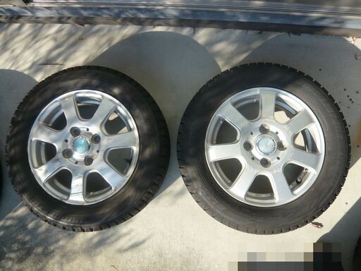 【取引決定】スタッドレスタイヤ　アルミホイール付　155/65R13　ブリヂストン　BLIZZAK