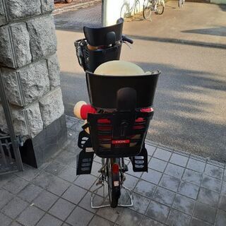 子供乗せ自転車の画像