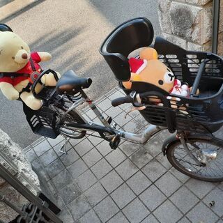 子供乗せ自転車の画像