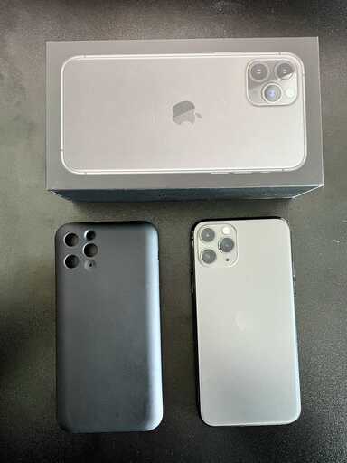 【美品】iPhone 11 Pro 64GBスペースグレイ MYNUSケース付