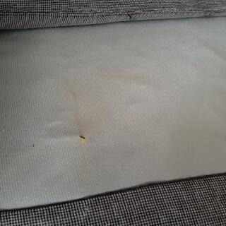 ニトリの3人がけカウチソファの画像