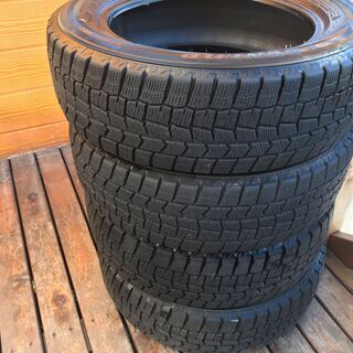 【美品・バリ山】スタットレスタイヤ4本セット・DUNLP 管理N...