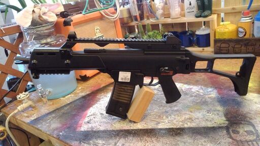 値下げしました【店舗同時販売中】マルイ　電動ガン　G36C　サバゲーミリタリー【店頭ご来店購入限定】