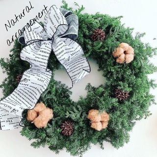 ☆クリスマスリース2020 tedukuri体験☆の画像