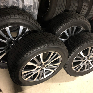 AHR20 現行エスティマHV 純正アルミ4本 225/55/17