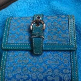 COACHの２つ折財布   